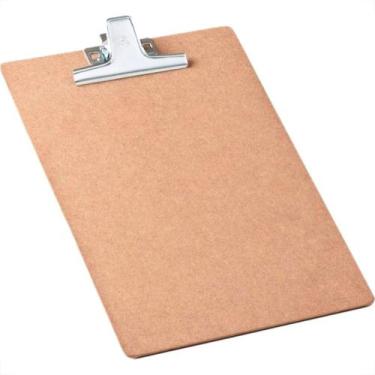 Imagem de Prancheta Oficio A4 Acrimet Mdf Com Clip Metal - 105.0