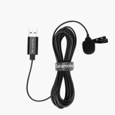 Imagem de Microfone lapela plug usb para computador - SARAMONIC