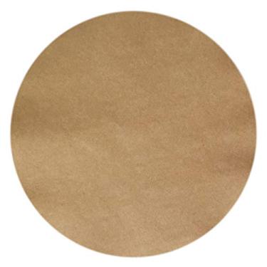 Imagem de Papel pergaminho redondo, 23 cm, 200 peças, folhas de papel de cozimento não branqueado para forno, forro de bolo antiaderente, usos para assar biscoitos, pão, carne, pizza, torradeira