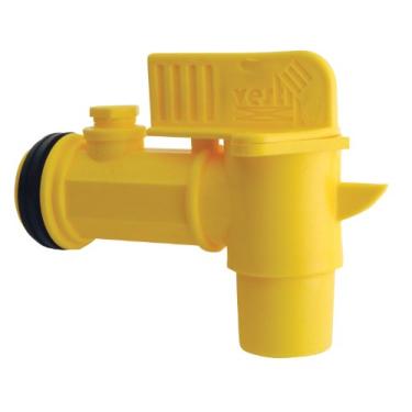 Imagem de Vestil Torneira de tambor jumbo com alça manual de plástico JDFT, serve para aberturas de tambor de 5 cm