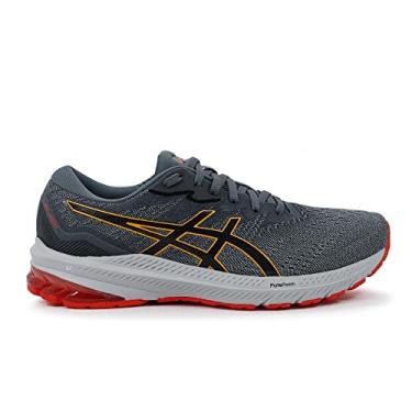 Imagem de Tênis Asics Gt-1000 11 - Masculino - Cinza/amarelo - 41