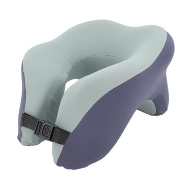 Imagem de Travesseiro de Pescoço de Avião de Espuma de Memória Com Design de, Travesseiro de Pescoço Macio Em Forma de u para Viajar, Mesa de Escritório, Escola