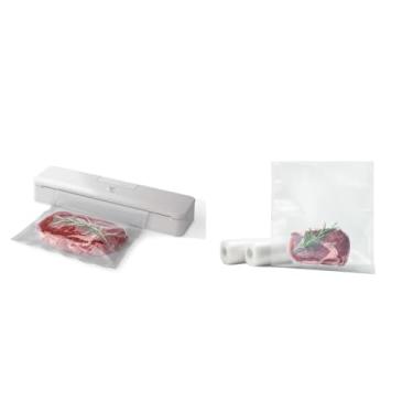 Imagem de Kit Seladora Vácuo 220V + Rolos Electrolux 2un