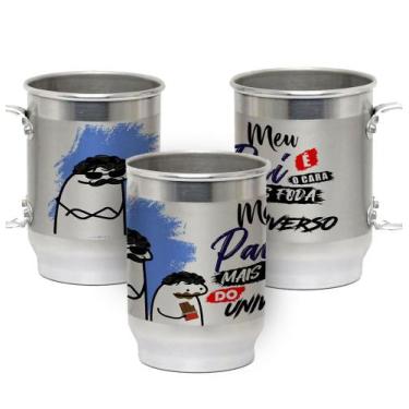 Imagem de Caneca de Chopp de Alumínio 600ML Personalizado Flork Paizão - Present