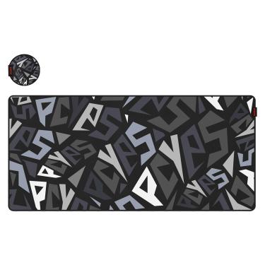 Imagem de Mouse PAD Gamer PCYES Signature EXTENDED BLACK Vulcan - 900 X 420 - PMS90X42BV