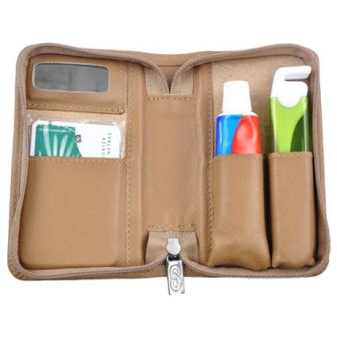 Imagem de Kit Higiene Bucal Pratik em Couro 777 Galvani, Argila