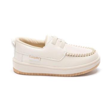 Imagem de Mocassim Infantil Sapato Masculino - Pequito, 20, Bege