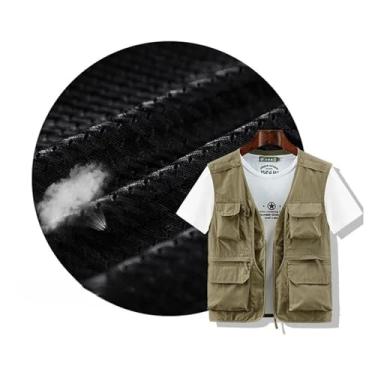 Imagem de Colete De Pesca De Caça Com Zíper De Malha Respirável Sem Mangas Masculino Com Vários Bolsos, Coletes Leves Para Fotografia Viagem E Trabalho Ao Ar Livre No Verão, Para Caminhadas, Caça(Khaki,3X-Large