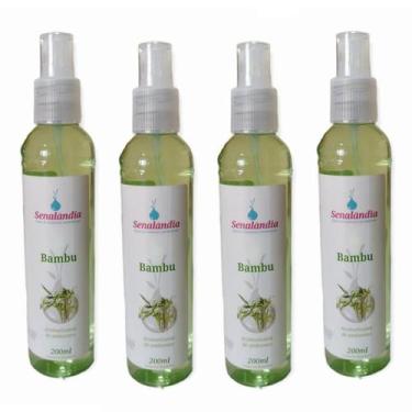 Imagem de Kit 4 Aromatizador Ambiente Spray de Borrifar no Ar de 200ml Marca Sen