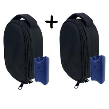 Imagem de Kit 2 Bolsa Estojo Térmico Para Insulina com Gelo 2,5 Litros - Erevend
