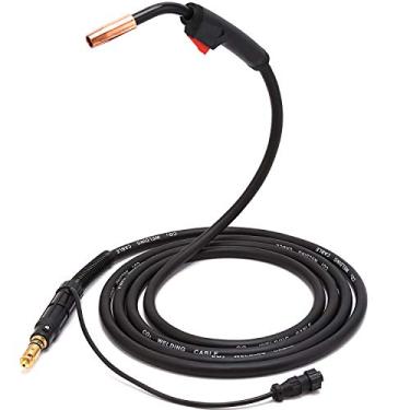 Imagem de Arma de solda IHAYNER K530-6 MIG Serve para Lincoln Magnum 100L 100Amp MIG Gun and Cable, Welding Gun, 15FT