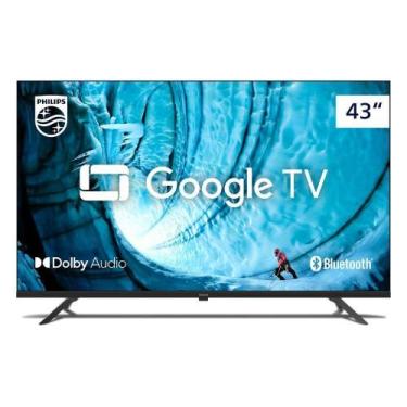 Imagem de Smart TV Philips 43 Full HD Google TV Comando De Voz HDR Preto Bivolt