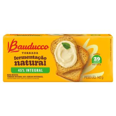 Imagem de Torrada Bauducco 45% Integral 142g