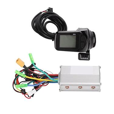 Imagem de MOTOR MOTOR MOTOR LCD LCD Display Painel Kit de alta qualidade liga de alumínio 36/48/60V 350W Controlador de scooter de bicicleta elétrica com função de dissipação de calor e