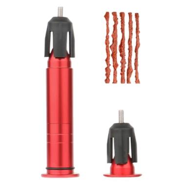 Imagem de Kit De Remendo Para Câmaras De Ar De Bicicleta - Kits De Reparo Para Pneu Sem Câmara De Bicicleta De Estrada | Ferramenta Portátil Com 5 Espatulas E Acessórios Para Guidão De Ciclista Homem E Mulher