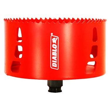 Imagem de Diablo Serra de furo bimetálica com design de dente variável para cortes mais rápidos - Serve com sistema de mandril Snap-Lock Plus - 12,7 cm de diâmetro, 6 cm de comprimento - DHS5000