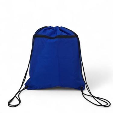 Imagem de Bolsa saco sacochila saquinho esportivo corrida cordao mochila academi