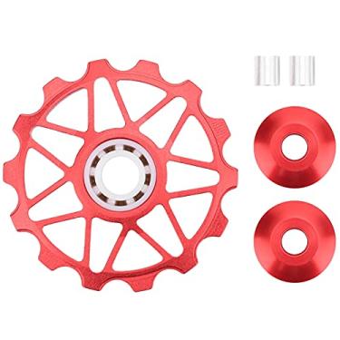 Imagem de Rolamentos de bicicleta guia roller 14t rolamento de cerâmica CNC Processado Equipamento de ciclismo de desviador traseiro de meta
