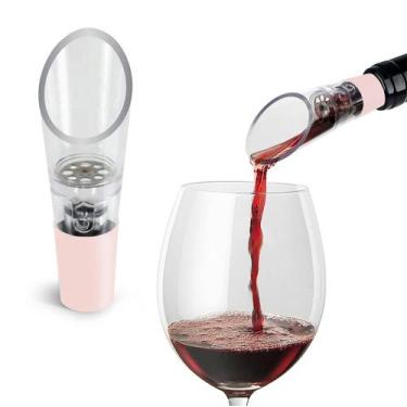 Imagem de Aerador de vinho Pourer TenTen Labs (pacote com 2) Premium Rose Gold