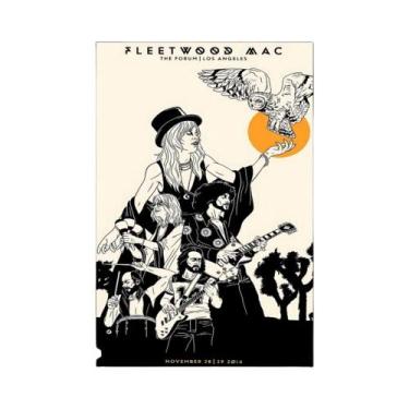 Imagem de Fleetwood Mac Anime Posters HD Qualidade Retro Arte De Parede Kawaii D