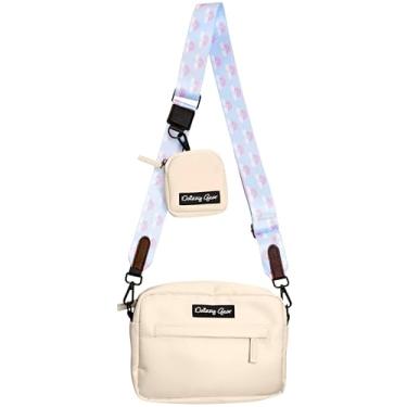 Imagem de Bolsa estilosa para passear com cães com bolsa de guloseimas de treinamento, bolsa transversal à prova d'água com dispensador de bolsa de cocô, alças ajustáveis, perfeita para brinquedos, guloseimas