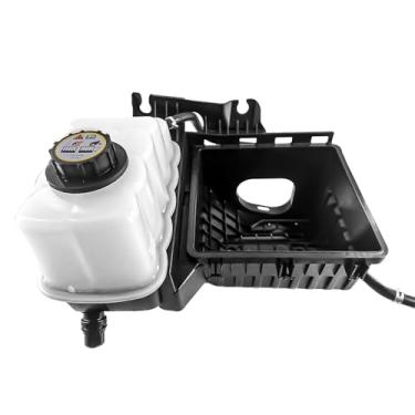 Imagem de Reservatório de recuperação de transbordamento de refrigerante do motor com tampa adequada para Ford Expedition & Lincoln Navigator 2007-2008 substitui 603-339, 7L1Z8A080A
