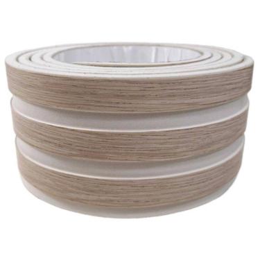 Imagem de Painel Ripado Decorativo Eva Autocolante 10Cm 2,5M Carvalho