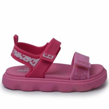 Imagem de Sandália Papete Infantil Grendene XS Disney Easy 23186, 22, Rosa