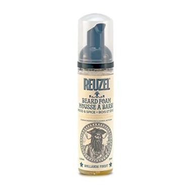 Imagem de Reuzel Wood and Spice Beard Foam - Deodorizes Beard - Formulated to Reduce Dry Itchy Skin and Beardruff - Softens Coarse Hair - Thickens and Moisturizes Beard - Vegan Formula - 70 ml