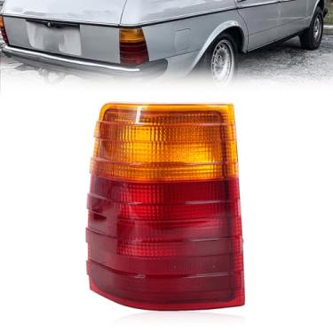 Imagem de JESYMBX Luz traseira sem lâmpadas para Mercedes Benz W123 1976-1984 freio de parada traseira carcaça da lâmpada de seta esquerda