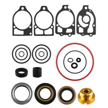 Imagem de Kit de vedação de caixa inferior 33144A2 adequado para MerCruiser R MR Alpha One Gen 1 Sterndrives IA/IB/IC e EZ Shift MC-I R MR Alpha One e SS Drives Replace 26-33144A1 26-33144A2 26-89238A1 87510 9
