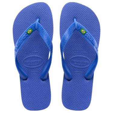 Imagem de Chinelo Com Bandeirinha E Correia Grossa Original - Azul Naval (BR, Adulto, Numérico, 45)