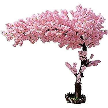 Imagem de Simulação Artificial Cerejeira Desejando Decoração De Interiores De árvore Grande Cerejeira Shopping Center Hotel Decoração De Casamento Paisagismo 2 * 2m, 1.8 * 1.3M
