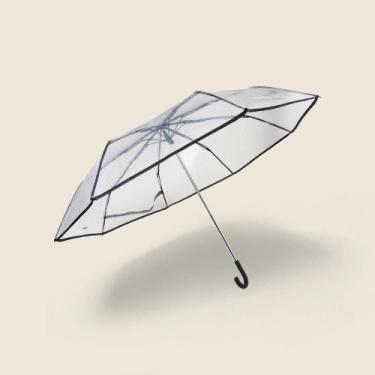 Imagem de Guarda-Chuva Transparente 55cm - ACASA Guarda-Chuva Tranparente 55cm -
