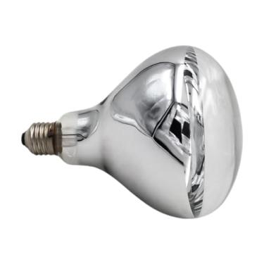 Imagem de predolo Lâmpada de calor compacta, sem emissão de luz, aquecimento rápido, multiuso para galinheiros, aves, répteis, gado, animais de exterior, 100 W