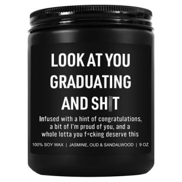 Imagem de Presente engraçado de formatura 2025 Candle Younift 250 ml para ela e 