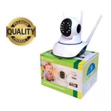 Imagem de Câmera Ip 3 Antenas Onvif Wifi Wireless Yoosee Visão Noturna Segurança