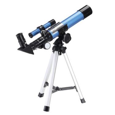 Imagem de Telescópio AOMEKIE 40/400 Refrator 70mm para crianças com tripé