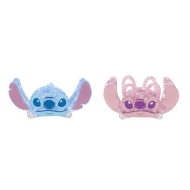 Imagem de Disney Stitch & Angel Conjunto de clipes de cabelo de 2 peças, Disney Stitch & Angel, osfa