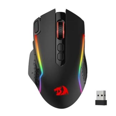 Imagem de Mouse Gamer Redragon Taipan Pro Preto RGB PAW3311 12000 DPI M810RGB-PRO