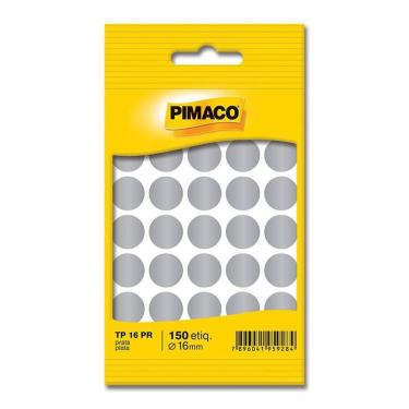Imagem de Etiqueta adesiva TP16 prata Pimaco