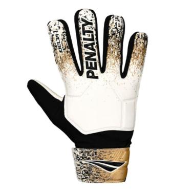 Imagem de Luva Para Goleiro Delta I Penalty Branco Dourado-Unissex