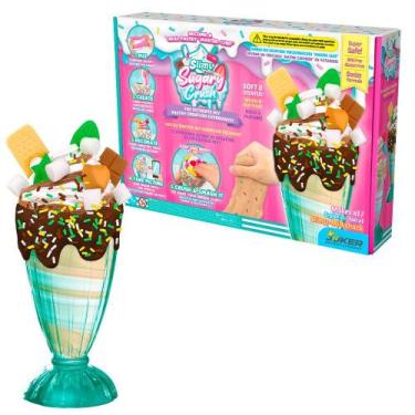 Imagem de Kit Slime Milkshake Slimy Sugary Crush Ice Cream Chocolate - Candide