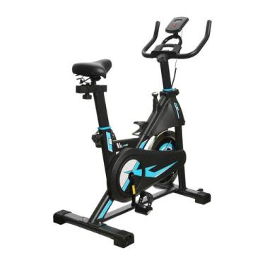 Imagem de Bicicleta Semiprofissional Spinning Com Inércia 20kg Treino - Mopower