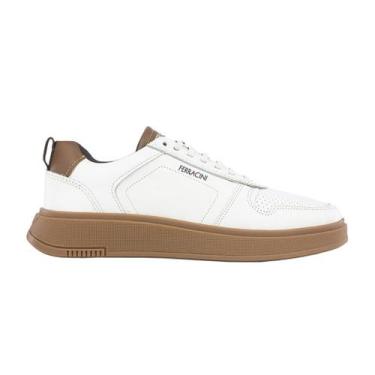 Imagem de Tênis Ferracini Sneaker Logan, Branco, Natural, 39