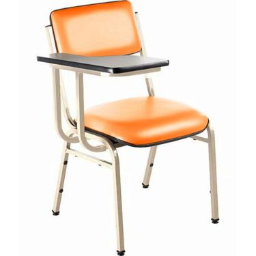 Imagem de Cadeira Escolar Universitária para Auditórios Linha Hotel Smart Laranja