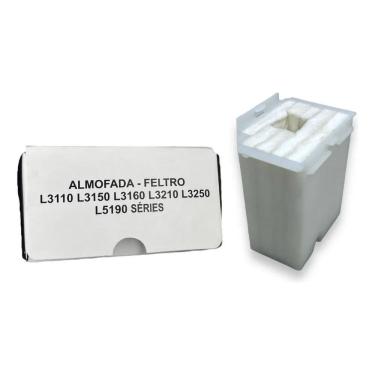 Imagem de Kit Almofada Esponja L5190 L3150 L3160 L3210 L3250 L5290