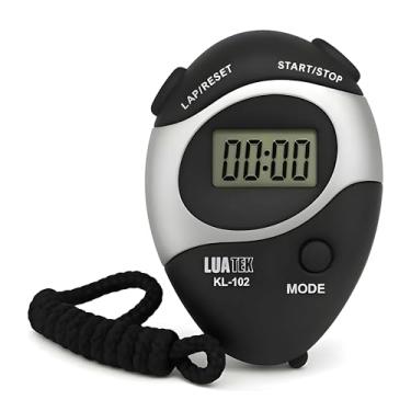 Imagem de Cronômetro Digital Esportivo Profissional, Relogio Com Alarme Para Esporte, Corrida e Natação, Acessório Para Corrida, Academia, Fitness, Atletismo Kl-102