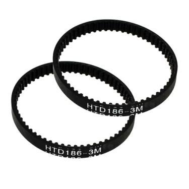 Imagem de 2PCS Toothed Belt Drive HTD186-3M Compatible With Karcher FC3 FC5 Hard Floor Cleaner X.605-500 Belt Replacement Parts Compatible With Karcher FC3