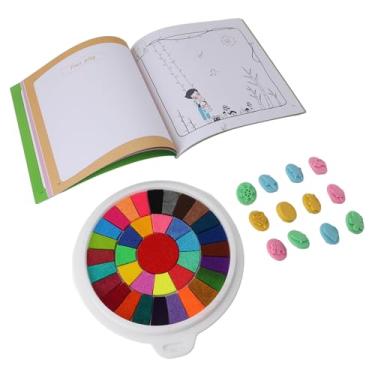 Imagem de Generic Kit e Livro de Pintura a Dedo, Kit de Pintura a Dedo Infantil, Tinta à Base de água para Decorações de Casamento